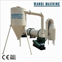 Wanqi brand professional continuous rotary drum dryer with large capacity and high performance