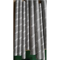 stainless steel air center  pipe core spiral welded perforated filter elements
