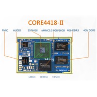 S5P4418 CPU board, expand HDMI, LVDS, G-bit Ethernet, RS485, CAN, GPS, WiFi, Android