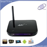 Foison Android TV Box with Quad Core H. 265 and 4k
