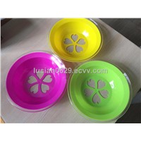 PS &amp;amp; PP two color dish plate mould, colored tableware moulds