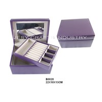 purple table Jewelry box (B0028)