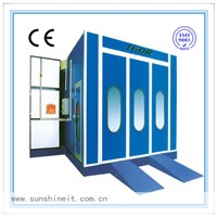 China electric heating car spray booth oven