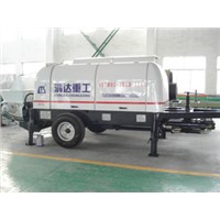 80m3/h trailer concrete pump 80m3/h electric  concrete pump