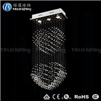 high quality double heart pendant light LED chandeliers for bedroom
