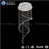 modern simple pendant lamp LED chandelier crystal lamp