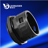 Union/joint fitting/gland /connector for plastic flexible conduit/pipe/hose/tube/tubing
