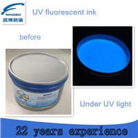 UV offset fluorescent printing ink