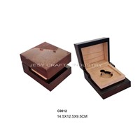 brown shiny lamination perfume box(C0012)