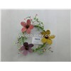 flower wreath, wreath,spring wreath , candle wreath, candle ring(15SG15117)