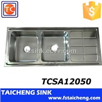 Kitchen Double Bowl Sink Dimensions In Shunde