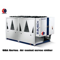 BUSCH air cooling screw chiller for coating production line