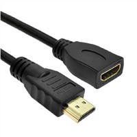 HDMI cable,AM to AF,with Ethernet,1.4V with compatible 1.4v