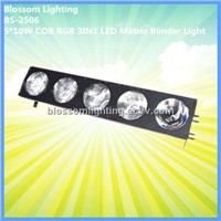 5*10W COB RGB 3IN1 LED Matrix Blinder Light (BS-2506)