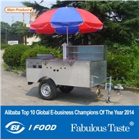 HD-12B food kiosk mobile kitchen food van street food cars