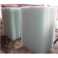 4-12mm Acid Etched Toughened GLass