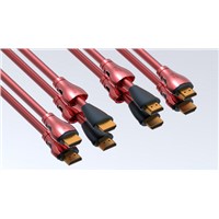 Semi-metallic HDMI 1.3c Cable