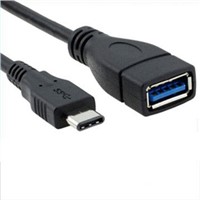 USB 3.1 Cable, Type C to AF, Sync Data/Charging, SuperSpeed 10.0Gbps