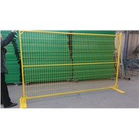 low price galvanized then powder coated Canada temporary fencing