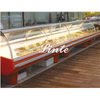 OEM factory supermarket commercial cooked food  heatting display case