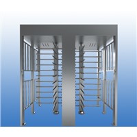 Stainless Steel 90degree Rotation Double Lane Security Relay Singal Control Full High Turnstile