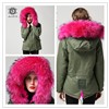2015 New Fashion Green Hooded Parka Coat, Army Green Parka