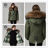 Winter Thick Warm Women's Fleece Parka Coat Hooded Overcoat Long Jacket