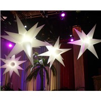 decorative inflatable lighting stars for events/party/club