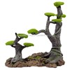 Moss tree bonsai stump aquarium decoration
