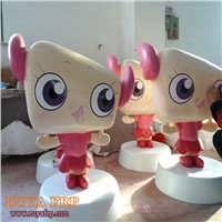 Fiberglass cartoon character