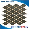 MM.Mosaic CZO917Y great leafs crystal glazed glossy seal brown mosaic tile