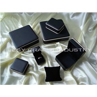 RD black/white pu collection jewelry box