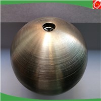 metal sphere brushed stainless steel decoration ball