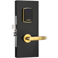 Orbita gold color ANSI standard mortise Split RF card hotel lock S3172H