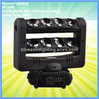 8*10W RGBW 4IN1 LED Moving Head Spider Beam Light (BS-1049)