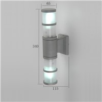 aluminum outdoor wall light  IP 54 waterproof exterior wall lamp