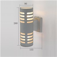 China manufacturer aluminum outdoor wall light  up and down lamp