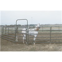 Loop Legged Tubular Galvanized Corral Cattle Panel with pins connect