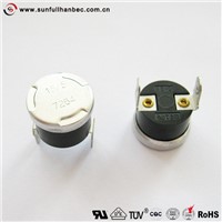 Bimetal thermal protector/cutoff/thermostat switch KC certificate