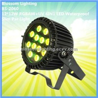 12*12W RGBAW+UV 6IN1 LED Waterproof Slim Par Light (BS-2060)