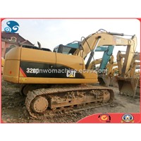 Cat (320D) Crawler Used Excavator with Good Diesel Engine