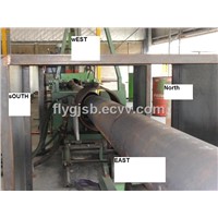 hydraulic machine for theraml expanding new or used carbon steel pipe and tube
