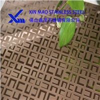 customize 304 stainless steel decorative sheet