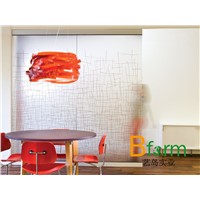 translucent architectural resin panel for partitions