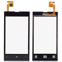 Front LCD Lens Screen Digitizer Touch Glass For Nokia Lumia 520