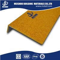 Yellow safety anti slip industrial fiberglass stair treads(MSSNC-27)