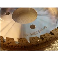 Metal bond diamond grinding wheel for glass polishing