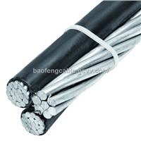 ABC Cable With Bare Conductor Messenger Wire