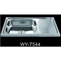 China Factory Suppy Stainless Steel Kitchen Sink WY-7544