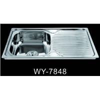 China Factory Suppy Stainless Steel Kitchen Sink WY-7848